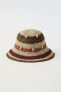 Фото #4 товара Striped seashell hat