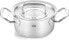 Fissler Original Professional Collection 3-Piece Stainless Steel Saucepan Set with Metal Lid (1 Cooking Pot, 1 Stewing Pot, 1 Saucepan Lidless) - Induction