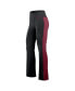 ფოტო #3 პროდუქტის Women's Black Washington Commanders Studio Fitted Flared Leggings