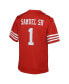 ფოტო #1 პროდუქტის Big Boys and Girls Deebo Samuel Sr Scarlet San Francisco 49ers Game Player Jersey