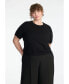 ფოტო #1 პროდუქტის Plus Size Sweater Tee