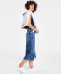 Women's Claire High-Waist Denim Midi Skirt