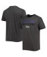 Фото #2 товара Men's '47 Charcoal Baltimore Ravens Dark Ops Super Rival T-shirt