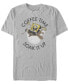 Фото #1 товара Men's Soak Up Coffee Short Sleeve Crew T-shirt