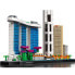 Фото #8 товара Конструктор LEGO 21057 Singapore Architecture, Skyline Collection, Crafts for Adults, Home Decor, Для взрослых