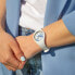 Ice-Watch - ICE blue White porcelain - Weiße Damenuhr mit Silikonarmband - 019227 (Medium)