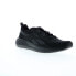 Фото #2 товара Reebok Lite Plus 4 Mens Black Canvas Lace Up Athletic Running Shoes