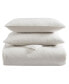 Фото #3 товара CLOSEOUT! Solid Faux Fur 3 Piece Duvet Cover Set, Full/Queen