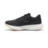 Фото #3 товара Puma Deviate Nitro 2 Ff Graphic Lace Up Mens Black Sneakers Athletic Shoes 3096