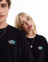 The North Face Dome backprint oversized t-shirt in black Черный, XS - фото #4