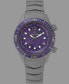 ფოტო #8 პროდუქტის Women's Marina Diver's Multifunctional Titanium Bracelet Watch 40mm