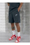 Фото #5 товара Sportswear Revival Fleece Short Hybrid Black Erkek Şort Siyah