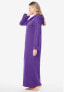 ფოტო #3 პროდუქტის Plus Size Long Hooded Fleece Sweatshirt Robe