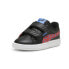 Фото #4 товара Puma Smash 3.0 Low Masked Hero Slip On Toddler Boys Black Sneakers Casual Shoes