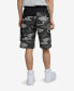 Фото #2 товара Men's Big and Tall Top Block Cargo Fleece Shorts