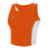 Топ спортивный MERCURY EQUIPMENT London Sports Top Grey / Orange / White, 3XS - фото #2