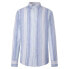 Фото #1 товара HACKETT Linen Multi Stripe long sleeve shirt