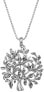 Luxury silver necklace with Jasmine DP700 tree