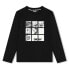 DKNY D60193 long sleeve T-shirt Черный, 4 года - фото #1