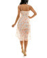 Фото #2 товара Платье с принтом цветов As U Wish юниорское с завязками на плечах