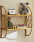 Фото #1 товара Children’s rattan wall shelving unit