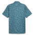 Фото #2 товара Puma Cloudspun Butterflies Short Sleeve Polo Shirt Mens Blue Casual 62448702