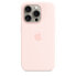 Фото #1 товара Apple iPhone 15 Pro Silicone Case with MagSafe - Pink, Cover, Apple, iPhone 15 Pro, 15.5 cm (6.1"), Pink