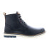 Фото #2 товара English Laundry Creek EL2692B Mens Black Leather Lace Up Casual Dress Boots