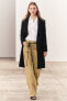 Фото #1 товара Пальто tailored fit в стиле минимализма — zw collection ZARA