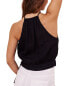 Фото #2 товара Bella Dahl Side Tie Button Linen Halter Top Women's