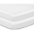 Фото #1 товара All-in-One Fitted Sheet & Waterproof Cover for 38" x 24" Mini Crib Mattress (2-Pack)