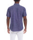 ფოტო #2 პროდუქტის Men's Short Sleeve Solid Linen Cotton Shirt
