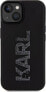 Karl Lagerfeld Karl Lagerfeld KLHCP15S3DMBKCK iPhone 15 6.1" czarny/black hardcase 3D Rubber Glitter Logo