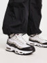 Nike Air Max 95 trainers in white, black and grey