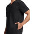 Фото #6 товара Scrubstar Tuck In Scrub Top Men 3X Black Core Essentials Stretch V-Neck Pullover