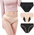 Фото #1 товара Neione Period Underwear Menstruation Underwear for Women Girls Brazilian Briefs with High Leg Cut