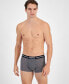 Фото #2 товара BOSS by Men's 3-Pk. Stretch Logo Waistband Trunks