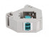 Delock 87194 - Aqua colour - Grey - White - LC - LC - Female - Female - Plastic