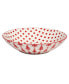 Peppermint Candy 40 oz Soup Bowls Set of 6, Service for 6