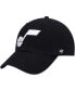 Фото #1 товара Men's Black Utah Jazz Team Logo Clean Up Adjustable Hat