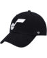 Men's Black Utah Jazz Team Logo Clean Up Adjustable Hat