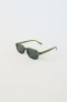 Square resin sunglasses