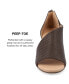 Фото #8 товара Women's Aretha Perforated Peep Toe Wedge Sandals