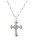 Symbols of Faith crystal Large Cross Necklace