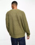 Фото #4 товара Brave Soul drop shoulder jumper in ivy green