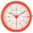 Фото #1 товара Часы настенные NeXtime NEXTIME 7344OR оранжевые 9.5X3.8 с бесзвучным механизмом, будильником 7344OR