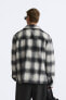 Flannel check overshirt