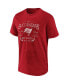 Фото #3 товара Men's NFL x Darius Rucker Collection by Red Tampa Bay Buccaneers T-shirt