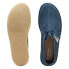 Clarks Desert Trek 26170134 Mens Blue Nubuck Oxfords & Lace Ups Casual Shoes