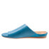 Softwalk Corsica S2002-462 Womens Blue Narrow Leather Slides Sandals Shoes